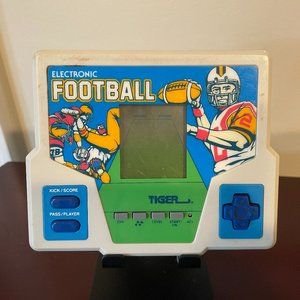 TIGER Electronic Football / Hand Held Game / 1988 - Tiger Electronics Inc.